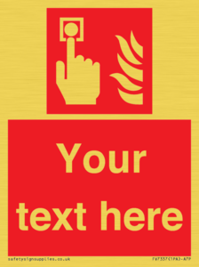 Custom Fire Alarm call point